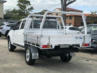 2017 Holden Colorado RG MY18 LS Crew Cab 4x2 White 6 Speed Sports Automatic Cab Chassis.