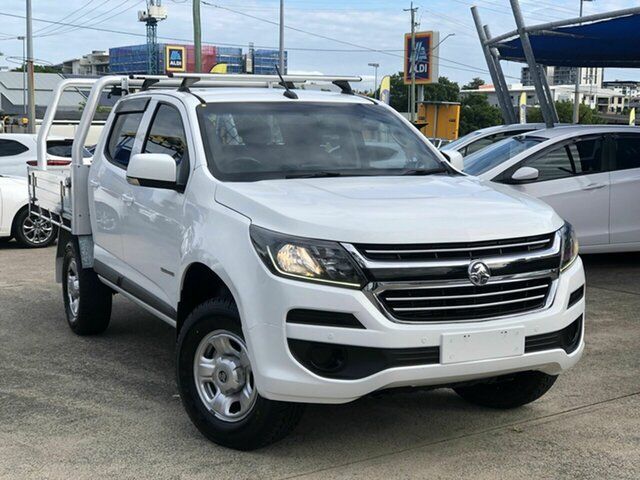 Used Holden Colorado RG MY18 LS Crew Cab 4x2 Chermside, 2017 Holden Colorado RG MY18 LS Crew Cab 4x2 White 6 Speed Sports Automatic Cab Chassis