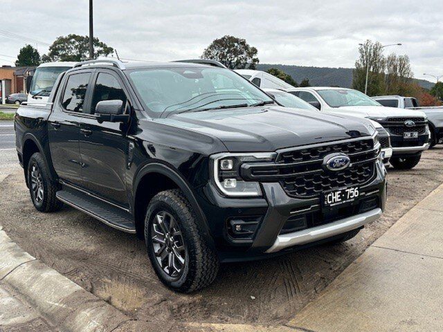 Used Ford Ranger PY 2022MY Wildtrak Ferntree Gully, 2022 Ford Ranger PY 2022MY Wildtrak Black 10 Speed Sports Automatic Double Cab Pick Up