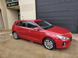 2018 Hyundai i30 PD2 MY19 Active Red Metallic 6 Speed Automatic Hatchback.