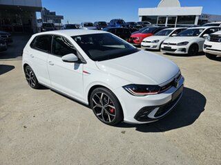 2024 Volkswagen Polo AE MY24 GTI DSG White 6 Speed Sports Automatic Dual Clutch Hatchback.