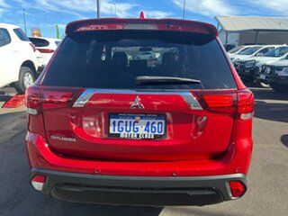 2019 Mitsubishi Outlander ZL MY19 Black Edition 2WD Red 6 Speed Constant Variable Wagon.