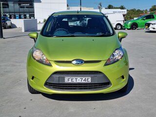 2009 Ford Fiesta WS LX Green 4 Speed Automatic Hatchback.