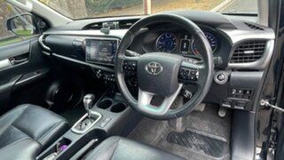 2017 Toyota Hilux GUN126R SR5 (4x4) Black Sapphire 6 Speed Automatic Dual Cab Utility