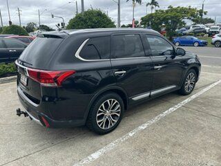 2015 Mitsubishi Outlander ZK MY16 Exceed 4WD Black 6 Speed Sports Automatic Wagon.