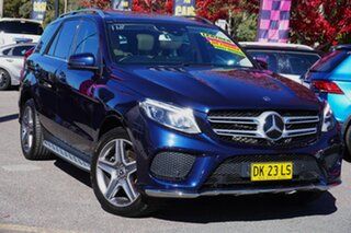 2017 Mercedes-Benz GLE-Class W166 807MY GLE350 d 9G-Tronic 4MATIC Blue 9 Speed Sports Automatic.