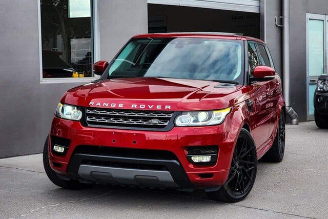 Used Land Rover Range Rover Sport L494 18MY TDV6 SE Albion, 2017 Land Rover Range Rover Sport L494 18MY TDV6 SE Italian Red 8 Speed Sports Automatic Wagon