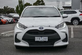 2023 Toyota Yaris Mxph10R SX Hybrid Frosted White 1 Speed Constant Variable Hatchback Hybrid.