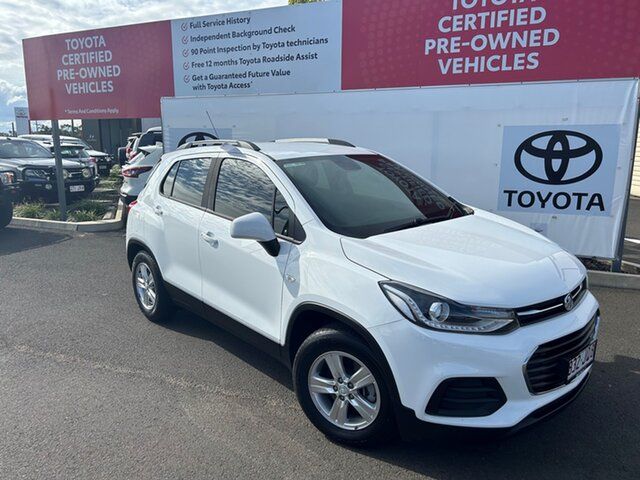 Pre-Owned Holden Trax TJ MY19 LS Warwick, 2018 Holden Trax TJ MY19 LS Glacier White 6 Speed Automatic Wagon
