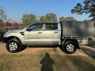 2014 Ford Ranger PX XLS Double Cab Silver 6 Speed Manual Utility