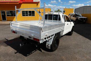 2019 Toyota Hilux GUN125R Workmate Extra Cab White 6 Speed Sports Automatic Cab Chassis