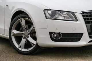 2011 Audi A5 8T MY11 Multitronic Ibis White 8 Speed Constant Variable Cabriolet
