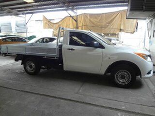 2013 Mazda BT-50 MY13 XT (4x2) White 6 Speed Manual Cab Chassis