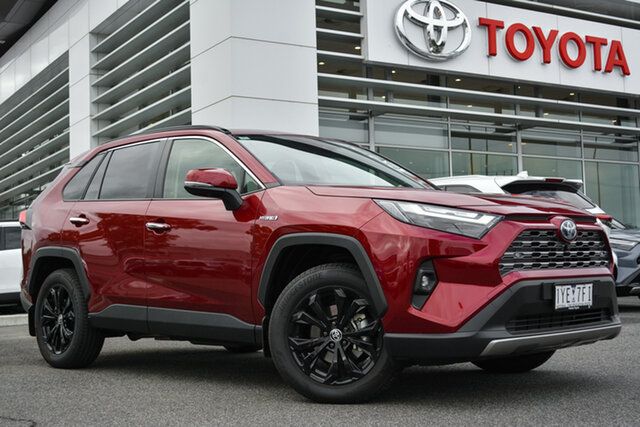 Pre-Owned Toyota RAV4 Axah52R Cruiser 2WD South Morang, 2023 Toyota RAV4 Axah52R Cruiser 2WD Atomic Rush 6 Speed Constant Variable Wagon Hybrid