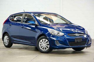 2016 Hyundai Accent RB3 MY16 Active Blue 6 Speed Constant Variable Hatchback.