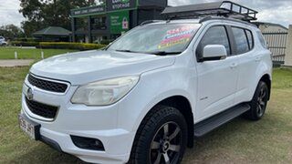 2013 Holden Colorado 7 RG LT (4x4) White 6 Speed Automatic Wagon.