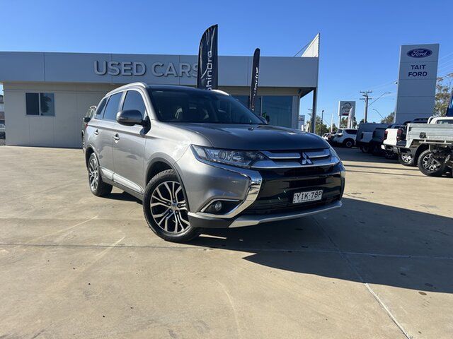 Pre-Owned Mitsubishi Outlander ZL MY18.5 LS AWD Moree, 2018 Mitsubishi Outlander ZL MY18.5 LS AWD Grey 6 Speed Sports Automatic Wagon