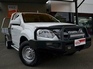 2017 Isuzu D-MAX MY17 SX 4x2 High Ride White 6 Speed Sports Automatic Cab Chassis.