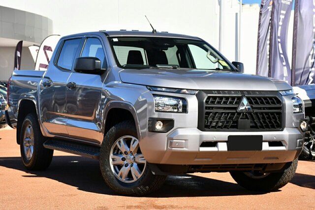 New Mitsubishi Triton MV MY24 GLX+ Pick-up Double Cab 4X4 Toowoomba, 2024 Mitsubishi Triton MV MY24 GLX+ Pick-up Double Cab 4X4 Blade Silver 6 Speed Sports Automatic