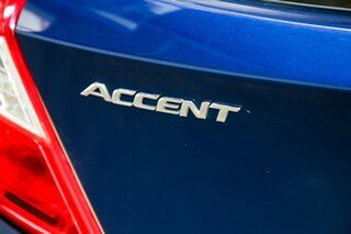 2016 Hyundai Accent RB3 MY16 Active Blue 6 Speed Constant Variable Hatchback