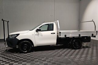 2020 Toyota Hilux TGN121R Workmate 4x2 White 6 speed Automatic Cab Chassis