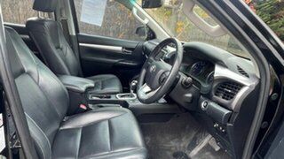 2017 Toyota Hilux GUN126R SR5 (4x4) Black Sapphire 6 Speed Automatic Dual Cab Utility