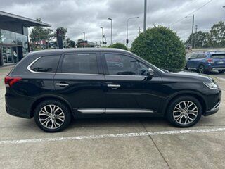 2015 Mitsubishi Outlander ZK MY16 Exceed 4WD Black 6 Speed Sports Automatic Wagon.
