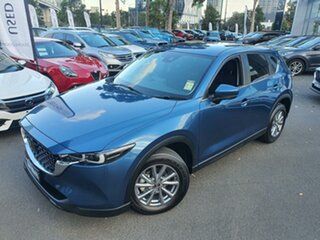 2023 Mazda CX-5 KF4WLA G25 SKYACTIV-Drive i-ACTIV AWD Maxx Sport Eternal Blue 6 Speed.