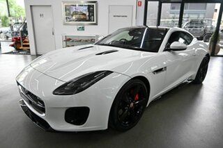 2018 Jaguar F-TYPE X152 MY19 R-Dynamic Coupe 221kW White 8 Speed Sports Automatic Coupe