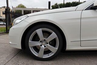 2010 Mercedes-Benz E-Class A207 E350 7G-Tronic Avantgarde White 7 Speed Sports Automatic Cabriolet