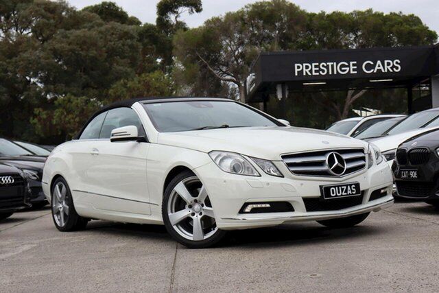 Used Mercedes-Benz E-Class A207 E350 7G-Tronic Avantgarde Balwyn, 2010 Mercedes-Benz E-Class A207 E350 7G-Tronic Avantgarde 7 Speed Sports Automatic Cabriolet