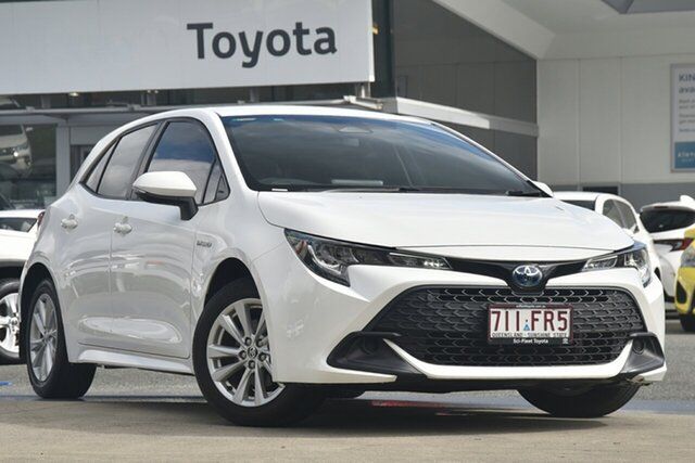 Pre-Owned Toyota Corolla Mzea12R Ascent Sport North Lakes, 2022 Toyota Corolla Mzea12R Ascent Sport Glacier White 10 Speed Constant Variable Hatchback