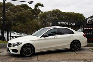 2017 Mercedes-Benz C-Class C205 807+057MY C43 AMG 9G-Tronic 4MATIC White 9 Speed Sports Automatic