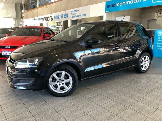 Used Volkswagen Polo 6R MY14 77TSI DSG Comfortline Wangara, 2013 Volkswagen Polo 6R MY14 77TSI DSG Comfortline Black 7 Speed Sports Automatic Dual Clutch
