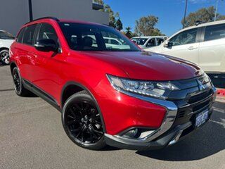 2019 Mitsubishi Outlander ZL MY19 Black Edition 2WD Red 6 Speed Constant Variable Wagon.