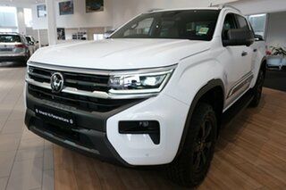2023 Volkswagen Amarok NF MY23 TDI600 4MOTION Perm PanAmericana Clear White 10 Speed Automatic.