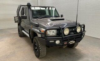 2021 Toyota Landcruiser 70 Series VDJ79R GXL Grey 5 Speed Manual Double Cab Chassis.