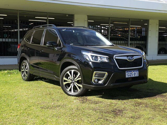 Used Subaru Forester S5 MY19 2.5i Premium CVT AWD Victoria Park, 2018 Subaru Forester S5 MY19 2.5i Premium CVT AWD Black 7 Speed Constant Variable Wagon