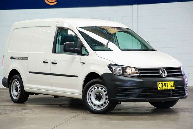 Used Volkswagen Caddy 2K MY19 TSI220 Maxi DSG Trendline Erina, 2019 Volkswagen Caddy 2K MY19 TSI220 Maxi DSG Trendline White 7 Speed Sports Automatic Dual Clutch