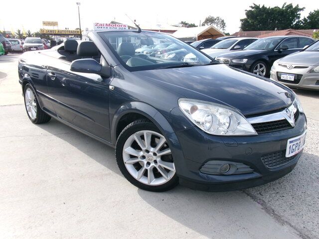 Used Holden Astra AH MY08 Twin TOP St James, 2008 Holden Astra AH MY08 Twin TOP Grey 4 Speed Automatic Convertible