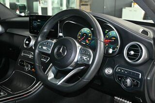2019 Mercedes-Benz C-Class W205 809MY C300 9G-Tronic White 9 Speed Sports Automatic Sedan.
