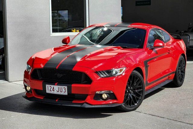 Used Ford Mustang FM 2017MY GT Fastback SelectShift Albion, 2017 Ford Mustang FM 2017MY GT Fastback SelectShift Race Red 6 Speed Sports Automatic