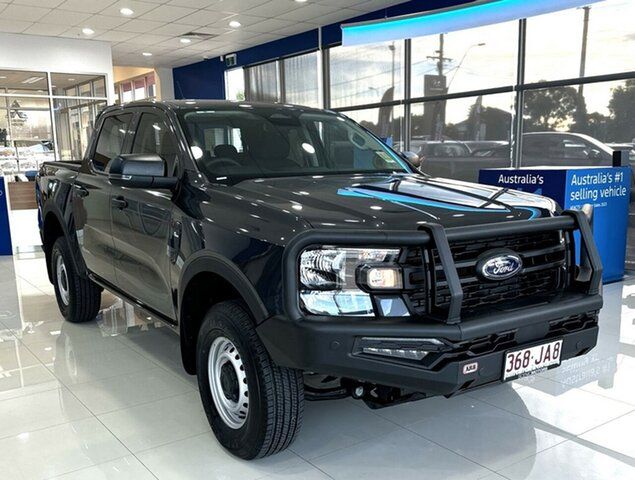 Used Ford Ranger PY 2024.00MY XL Beaudesert, 2023 Ford Ranger PY 2024.00MY XL Meteor Grey 10 Speed Sports Automatic Double Cab Pick Up