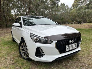 2019 Hyundai i30 PD2 MY20 Active White 6 Speed Sports Automatic Hatchback.
