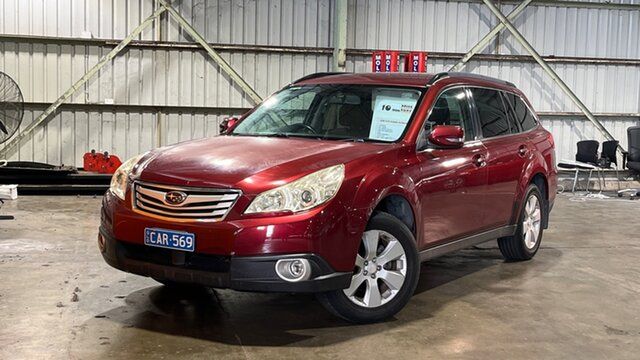 Used Subaru Outback B5A MY10 2.5i Lineartronic AWD Rocklea, 2009 Subaru Outback B5A MY10 2.5i Lineartronic AWD Maroon 6 Speed Constant Variable Wagon