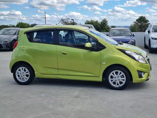 2013 Holden Barina Spark MJ MY13 CD Green 4 Speed Automatic Hatchback