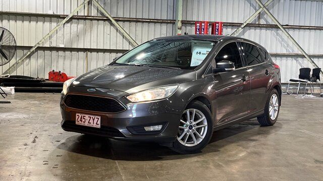 Used Ford Focus LZ Trend Rocklea, 2015 Ford Focus LZ Trend Grey 6 Speed Automatic Hatchback
