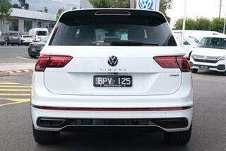 2021 Volkswagen Tiguan 5N MY21 162TSI R-Line DSG 4MOTION Pure White 7 Speed