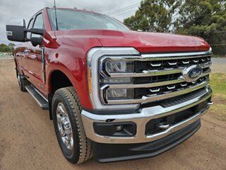 2023 Ford F350 (No Series) Lariat Red Automatic Utility