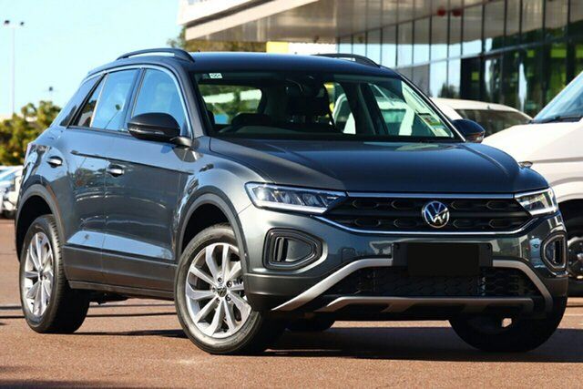 New Volkswagen T-ROC D11 MY24 CityLife Sutherland, 2024 Volkswagen T-ROC D11 MY24 CityLife Indium Grey 8 Speed Sports Automatic Wagon